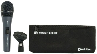 Микрофон проводной Sennheiser E 865-S черный - купить недорого с доставкой в интернет-магазине
