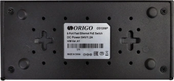 Коммутатор Origo OS1206P/60W OS1206P/60W/A1A (L2) 6x100Мбит/с 4PoE 4PoE+ 100W неуправляемый - купить недорого с доставкой в интернет-магазине