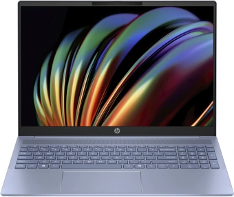 Ноутбук HP Pavilion 16-af0007ci Core Ultra 5 125U 16Gb SSD512Gb Intel Graphics 16" IPS WUXGA (1920x1200) Free DOS lt.blue WiFi BT Cam (A1AB4EA) - купить недорого с доставкой в интернет-магазине