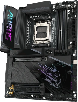 Материнская плата Gigabyte X870E AORUS PRO X3D Socket AM5 AMD X870E 4xDDR5 ATX AC`97 8ch(7.1) 5Gigabit RAID+HDMI - купить недорого с доставкой в интернет-магазине