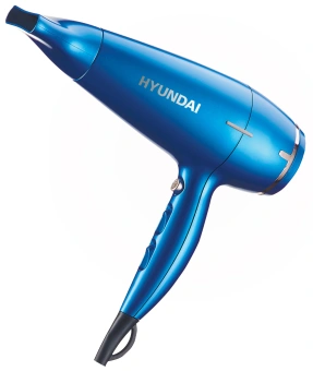 Фен Hyundai H-HDI0757 2200Вт синий - купить недорого с доставкой в интернет-магазине
