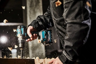 Дрель-шуруповерт Makita DF001GD201 аккум. патрон:быстрозажимной (кейс в комплекте) - купить недорого с доставкой в интернет-магазине
