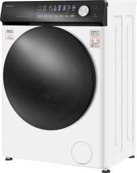 Стиральная машина Weissgauff WM 45127 Steam Direct Drive класс: A+++ загр.фронтальная макс.:7кг белый инвертор - купить недорого с доставкой в интернет-магазине