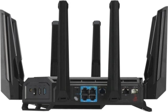 Роутер беспроводной Asus GT-BE19000 BE19000 100/1000/10000BASE-T черный - купить недорого с доставкой в интернет-магазине