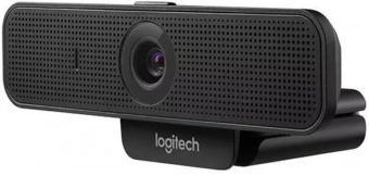 Камера Web Logitech HD Webcam C925e черный 3Mpix (1920x1080) USB Type-C с микрофоном (960-001075) - купить недорого с доставкой в интернет-магазине