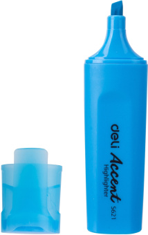 Набор текстовыделителей Deli Accent ES621BLUE-P Delight скошенный пиш. наконечник 1-5мм синий (10шт.) - купить недорого с доставкой в интернет-магазине