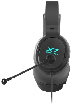 Наушники с микрофоном A4Tech XH-720p черный 2м мониторные оголовье - купить недорого с доставкой в интернет-магазине