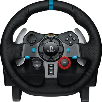 Руль Logitech G29 Driving Force Racing 14кноп. (с педалями) черный - купить недорого с доставкой в интернет-магазине