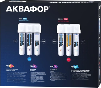 Водоочиститель Аквафор Кристалл ECO Pro белый - купить недорого с доставкой в интернет-магазине