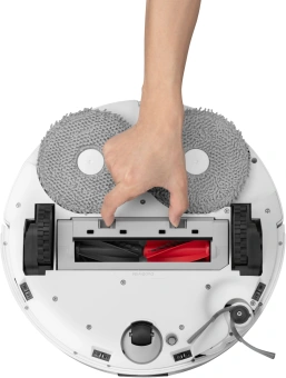 Пылесос-робот Roborock Qrevo Edge белый - купить недорого с доставкой в интернет-магазине