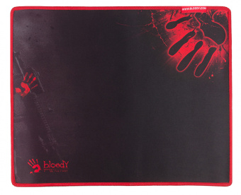 Коврик для мыши A4Tech Bloody B-081S Средний черный/рисунок 350x280x2мм - купить недорого с доставкой в интернет-магазине