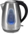 Чайник электрический Hyundai HYK-S7407 1.7л. 2200Вт серебристый матовый/черный корпус: металл - купить недорого с доставкой в интернет-магазине