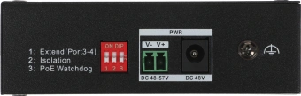 Коммутатор Hikvision DS-3T0506HP-E/HS 4x1Гбит/с 2SFP 3PoE+ 1PoE++ 60W неуправляемый - купить недорого с доставкой в интернет-магазине