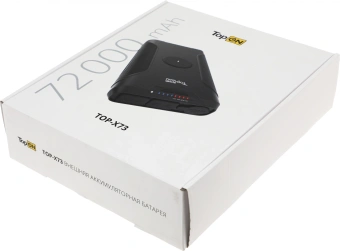 Мобильный аккумулятор TopON TOP-X73 72000mAh QC3.0/PD3.0/Qi 180W 5A USB-A/2xUSB-C беспров.зар. черный (103073) - купить недорого с доставкой в интернет-магазине