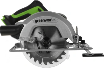 Циркулярная пила (дисковая) Greenworks GD24CS (ручная) D диска.:185мм (1500907) - купить недорого с доставкой в интернет-магазине