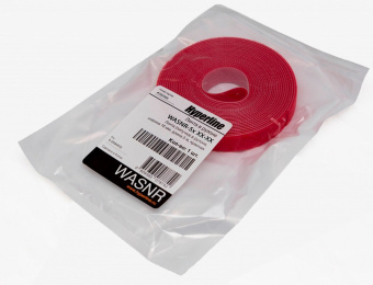 Хомут-липучка Hyperline WASNR-5X16-RD 5000x16мм (упак:1шт) полиамид красный - купить недорого с доставкой в интернет-магазине