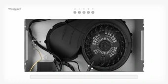 Вытяжка встраиваемая Weissgauff Integra 850 PB WH белый управление: кнопочное (1 мотор) - купить недорого с доставкой в интернет-магазине