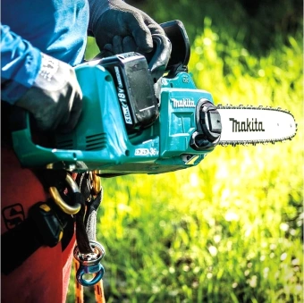 Цепная пила Makita DUC353CT2 36Вт дл.шины:14" (35cm) 5Ач - купить недорого с доставкой в интернет-магазине