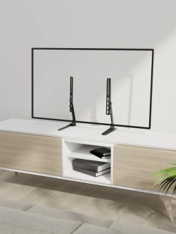 Кронштейн для телевизора Holder LCDT-F01-B черный 13"-42" макс.36кг настольный фиксированный - купить недорого с доставкой в интернет-магазине