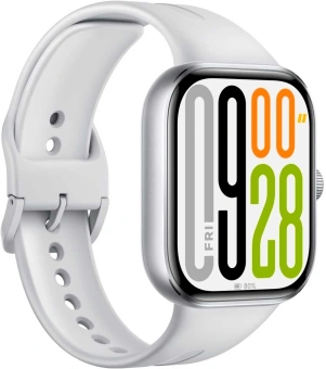 Смарт-часы Xiaomi Redmi Watch 5 2.07" AMOLED корп.серебристый рем.серый разм.брасл.:135-205мм (BHR9381GL) - купить недорого с доставкой в интернет-магазине