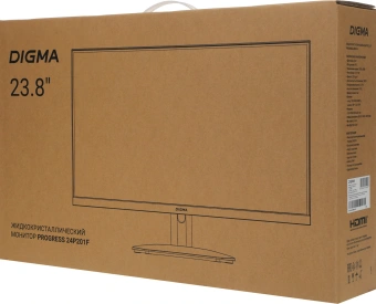 Монитор Digma 23.8" Progress 24P201F черный IPS LED 16:9 HDMI матовая 250cd 178гр/178гр 1920x1080 75Hz VGA FHD 2.95кг - купить недорого с доставкой в интернет-магазине