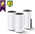 Бесшовный Mesh роутер TP-Link Deco M4 (DECO M4(3-PACK)) AC1200 10/100/1000BASE-TX белый (упак.:3шт)