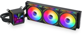 Система водяного охлаждения Lian-Li Galahad II LCD 360 SL-INF ARGB Soc-AM5/AM4/1200/1700/1851 черный 4-pin 29dB Al+Cu LCD Ret (G89.GA2ALCD36INB.00) - купить недорого с доставкой в интернет-магазине