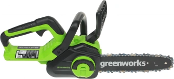Цепная пила Greenworks G24CS25K4 аккум. дл.шины:10" (25cm) 1аккум. 4Ач (2007707UB) - купить недорого с доставкой в интернет-магазине
