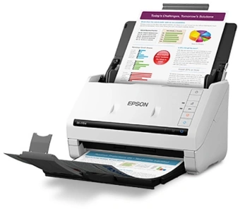 Сканер протяжный Epson WorkForce DS-770II (B11B262401/501) A4 белый/черный - купить недорого с доставкой в интернет-магазине