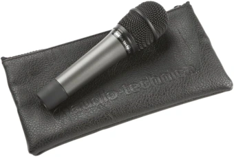 Микрофон проводной Audio-Technica ATM610a черный - купить недорого с доставкой в интернет-магазине