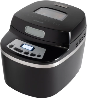 Хлебопечь Hyundai HYBM-P0613 600Вт черный/серебристый - купить недорого с доставкой в интернет-магазине