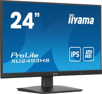 Монитор Iiyama 23.8" ProLite XU2493HS-B6 черный IPS LED 16:9 HDMI M/M матовая 250cd 178гр/178гр 1920x1080 100Hz DP FHD 3.5кг - купить недорого с доставкой в интернет-магазине
