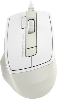 Мышь A4Tech Fstyler FM45S Air бежевый оптическая (2400dpi) silent USB (7but) - купить недорого с доставкой в интернет-магазине