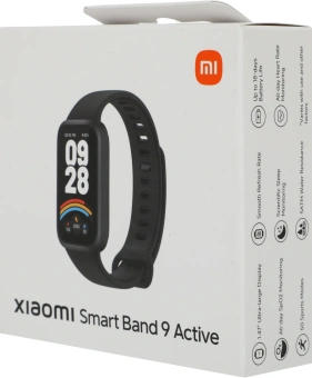 Фитнес-трекер Xiaomi Smart Band 9 Active TFT корп.:черный рем.:черный (BHR9444GL) - купить недорого с доставкой в интернет-магазине