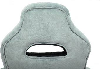 Кресло игровое Zombie VIKING 6 KNIGHT Fabric голубой с подголов. крестов. металл - купить недорого с доставкой в интернет-магазине