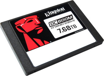 Накопитель SSD Kingston SATA-III 7.68TB SEDC600M/7680G DC600M 2.5" 1 DWPD - купить недорого с доставкой в интернет-магазине