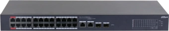 Коммутатор Dahua DH-CS4226-24ET-240 (L2) 24x100Мбит/с 2x1Гбит/с 2xКомбо(1000BASE-T/SFP) 240W управляемый - купить недорого с доставкой в интернет-магазине