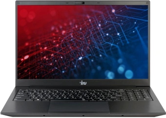 Ноутбук IRU 15EC5 Core i5 1135G7 8Gb SSD256Gb Intel Iris Xe graphics 15.6" IPS FHD (1920x1080) FreeDOS black WiFi BT Cam 7200mAh (1894781) - купить недорого с доставкой в интернет-магазине