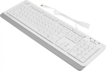Клавиатура A4Tech Fstyler FKS10 белый/серый USB (FKS10 WHITE) - купить недорого с доставкой в интернет-магазине