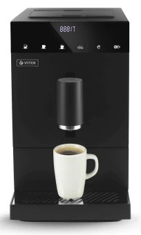 Кофемашина Vitek Metropolis VT-8700 1350Вт черный - купить недорого с доставкой в интернет-магазине