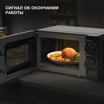 Микроволновая Печь Hyundai HYM-M2010 20л. 700Вт черный - купить недорого с доставкой в интернет-магазине