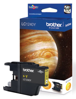 Картридж струйный Brother LC1240Y желтый для Brother MFC-J6510DW/J69010DW - купить недорого с доставкой в интернет-магазине