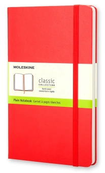 Блокнот Moleskine CLASSIC QP012R Pocket 90x140мм 192стр. нелинованный твердая обложка красный - купить недорого с доставкой в интернет-магазине