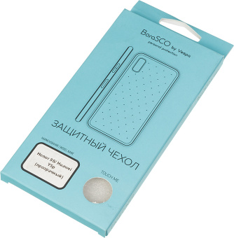 Чехол (клип-кейс) BoraSCO для Honor 9S прозрачный (38850) - купить недорого с доставкой в интернет-магазине
