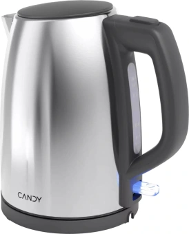 Чайник электрический Candy CK-203 1.7л. 2200Вт графит корпус: нерж.сталь - купить недорого с доставкой в интернет-магазине