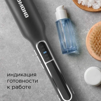 Выпрямитель Redmond HS1713 55Вт черный макс.темп.:230С - купить недорого с доставкой в интернет-магазине