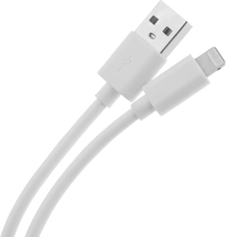 Кабель KingPrice KP-USBAL-1m USB (m)-Lightning (m) 1м белый - купить недорого с доставкой в интернет-магазине