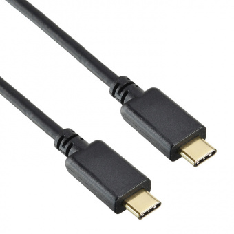 Кабель Buro PD15W USB Type-C (m)-USB Type-C (m) 1м черный - купить недорого с доставкой в интернет-магазине