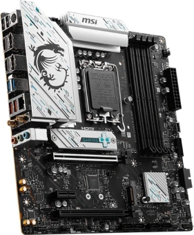 Материнская плата MSI B760M GAMING PLUS WIFI Soc-1700 Intel B760 4xDDR5 mATX AC`97 8ch(7.1) 2.5Gg+HDMI+DP - купить недорого с доставкой в интернет-магазине