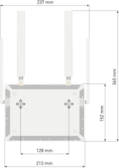 Роутер беспроводной Keenetic Skipper 4G (KN-2910) AC1200 10/100/1000BASE-TX/4G cat.4 - купить недорого с доставкой в интернет-магазине